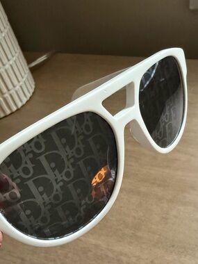 Dior White Sunglasses